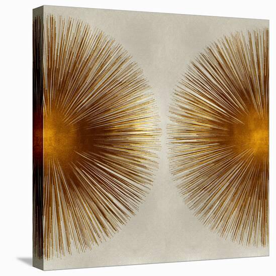 Bronze Sunburst II-Abby Young-Stretched Canvas