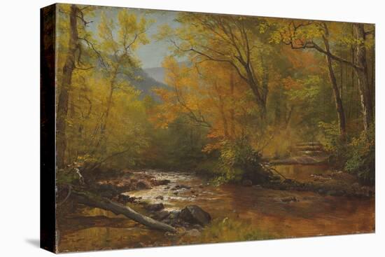 Brook in Woods-Albert Bierstadt-Premier Image Canvas