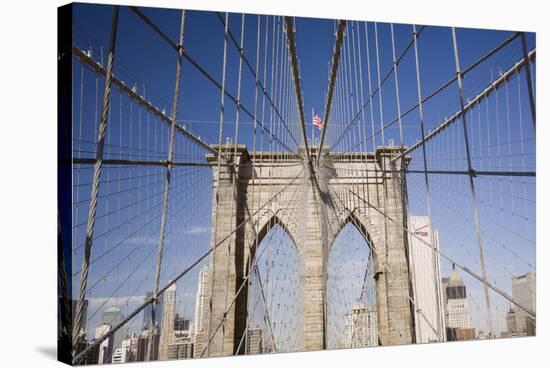 Brooklyn Bridge #2, New York City, New York 08-Monte Nagler-Stretched Canvas