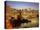 Brooklyn Bridge and Lower Manhattan From Brooklyn-Alan Schein-Premier Image Canvas