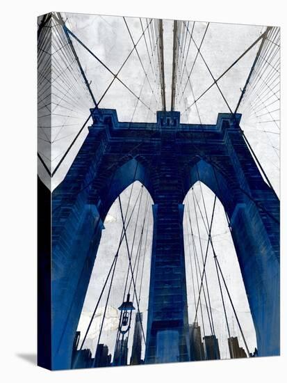 Brooklyn Bridge Blue-null-Premier Image Canvas