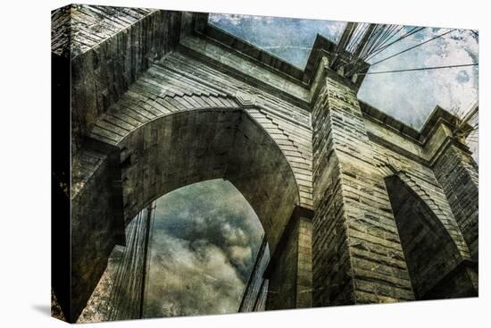 Brooklyn Bridge II-Richard James-Stretched Canvas