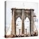 Brooklyn Bridge - In the Style of Oil Painting-Philippe Hugonnard-Premier Image Canvas