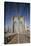 Brooklyn Bridge, New York City, New York 08-Monte Nagler-Stretched Canvas