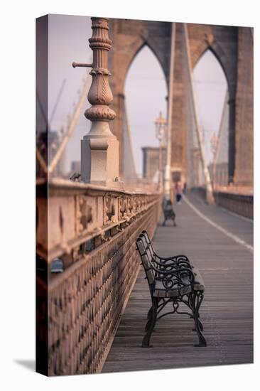 Brooklyn Bridge, New York, United States of America, North America-Amanda Hall-Premier Image Canvas
