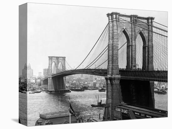 Brooklyn Bridge, New York--Premier Image Canvas