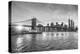 Brooklyn Bridge No. 3 B/W-Murray Bolesta-Premier Image Canvas