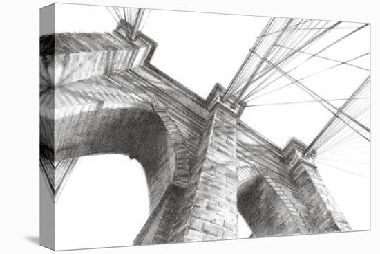 Brooklyn Bridge Panorama-Ethan Harper-Stretched Canvas