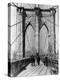 Brooklyn Bridge Promenade, 1898-Science Source-Premier Image Canvas