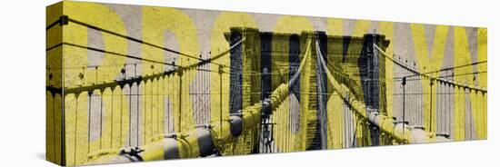 Brooklyn Bridge Type-Emily Navas-Stretched Canvas