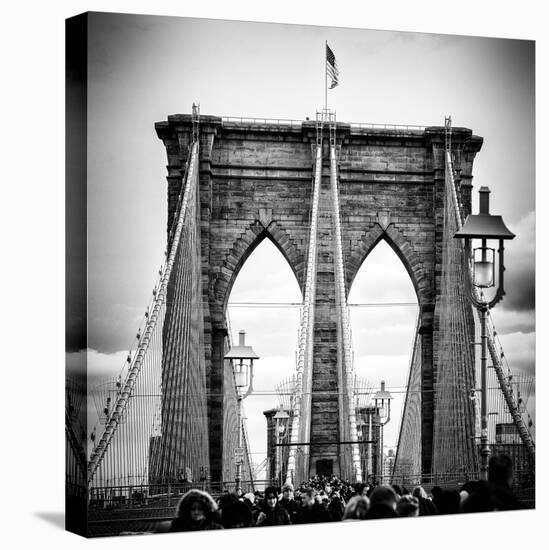 Brooklyn Bridge View-Philippe Hugonnard-Premier Image Canvas