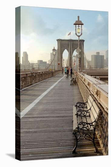 Brooklyn Bridge Walkway No. 2-Alan Blaustein-Premier Image Canvas