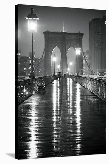 Brooklyn Bridge-Oleg Lugovskoy-Stretched Canvas