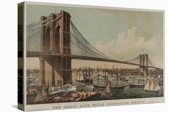 Brooklyn Bridge-null-Stretched Canvas