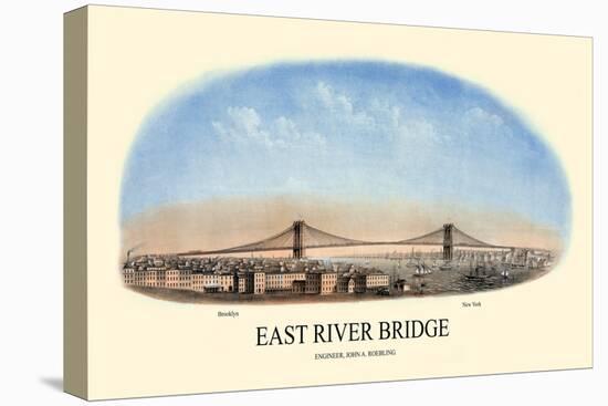 Brooklyn Bridge-null-Stretched Canvas