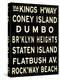 Brooklyn Sign-null-Stretched Canvas