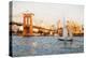 Brooklyn Sunset - In the Style of Oil Painting-Philippe Hugonnard-Premier Image Canvas