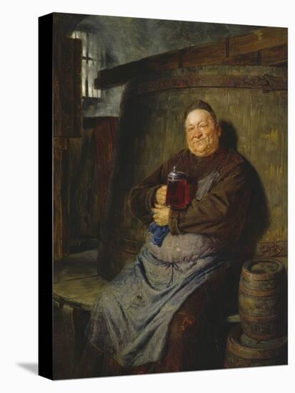 Brother Master Brewer in the Beer Cellar, 1902-Eduard Grutzner-Premier Image Canvas