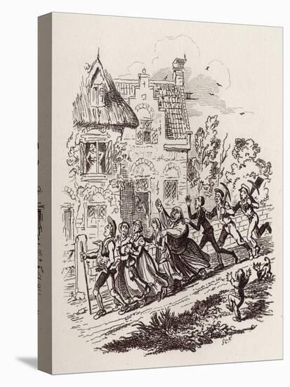 Brothers Grimm Children's-George Cruikshank-Premier Image Canvas