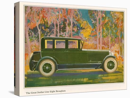Brougham Car, Magazine Advertisement, USA, 1925-null-Premier Image Canvas
