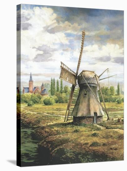 Brouwers Windmill-Francis Mastrangelo-Stretched Canvas