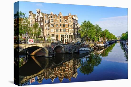 Brouwersgracht Canal, Amsterdam, North Holland, The Netherlands-Fraser Hall-Premier Image Canvas