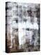 Brown and White Abstract Art Painting-T30Gallery-Stretched Canvas