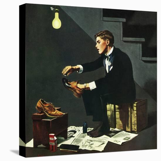 "Brown Shoes to Black", November 4, 1950-George Hughes-Premier Image Canvas