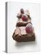 Brownies with Raspberries-null-Premier Image Canvas