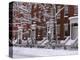 Brownstones in Blizzard-Rudy Sulgan-Premier Image Canvas