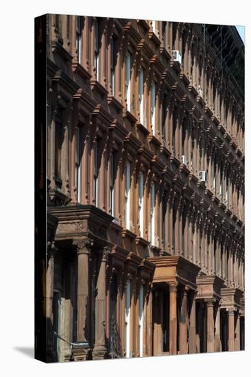 Brownstones in Harlem, New York City, New York, Usa-Natalie Tepper-Stretched Canvas