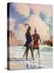 Bruce on the Beach-Newell Convers Wyeth-Premier Image Canvas