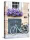 Brugge Door and Bicycle-George Johnson-Premier Image Canvas