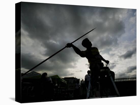 Brunei's Haji Jumaat Shari Performs at Men's Javelin Throw at Third Asean for Games in Manila-null-Premier Image Canvas