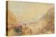 Brunnen from the Lake of Lucerne, 1845 (W/C & Bodycolour on Paper)-Joseph Mallord William Turner-Premier Image Canvas