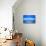 Brush strokes of blue-Marco Carmassi-Premier Image Canvas displayed on a wall