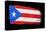 Brushstroke Flag Puerto Rico-robodread-Stretched Canvas