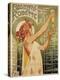 Brussels, Belgium - Robette Absinthe Advertisement Poster-Lantern Press-Stretched Canvas