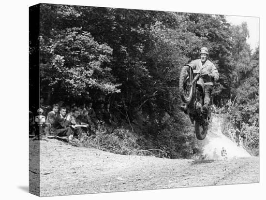 Bsa Motorbike Competing in the Motocross Des Nations, 1952-null-Premier Image Canvas