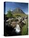 Buachaille Etive Mor and the River Coupall, Glen Etive, Western Highlands, Scotland, United Kingdom-Lee Frost-Premier Image Canvas