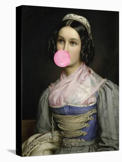 Bubble Gum Portrait-The Art Concept-Premier Image Canvas
