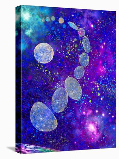 Bubble Moon-MusicDreamerArt-Premier Image Canvas