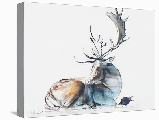Buck and Bird, 2006-Mark Adlington-Premier Image Canvas