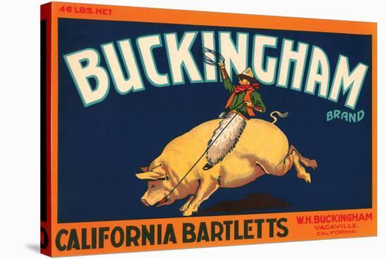 Buckingham Brand California Bartletts-null-Stretched Canvas