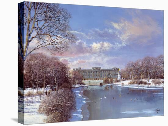 Buckingham Palace-Clive Madgwick-Stretched Canvas