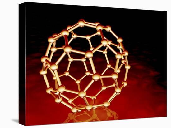 Buckminsterfullerene Molecule-PASIEKA-Premier Image Canvas