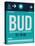 BUD Budapest Luggage Tag II-NaxArt-Stretched Canvas