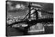 Budapest Chain Bridge BW-Istv?n Nagy-Premier Image Canvas