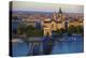 Budapest Skyline and River Danube, UNESCO World Heritage Site, Budapest, Hungary, Europe-Neil Farrin-Premier Image Canvas