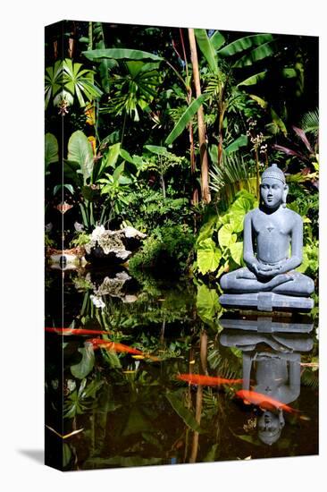 Buddha Garden-Jan Michael Ringlever-Stretched Canvas